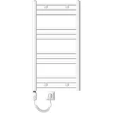 luxebath Badheizkörper Elektrisch mit Heizstab 300W 500x800mm Weiß Gerade