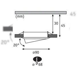 Paulmann Coin 3er Pack (934.27)