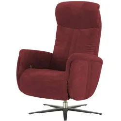 meinSofa Drehsessel  Franzi , rot , Maße (cm): B: 71 H: 108 T: 83