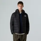 Daunenjacke THE NORTH FACE "M CLASSIC DOWN HOODED JACKET", Herren, Gr. S, schwarz (tnf schwarz), Obermaterial: 100% Nylon. Wattierung: 100% Daunen, Jacken, Daunenfüllung, sehr warm, wetterfest, Topseller