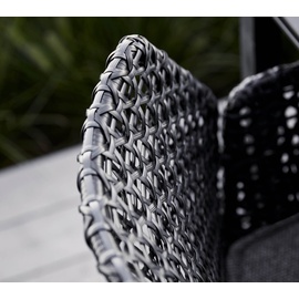 Cane-Line Gartenstuhl Vibe Rope Schwarz