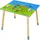 Phoenix Kindersitzgruppe Minecraft 60 x 49 x 50 cm MDF Massivholz grau/grün