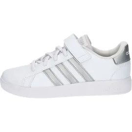 adidas Grand Court 2.0 Kids Cloud White / Matte Silver / Matte Silver 30