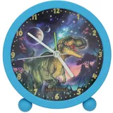 DEPESCHE Dino World Wecker GALAXY blau