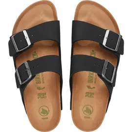 Birkenstock Arizona Vegan Birko-Flor Nubuk schmal schwarz 38