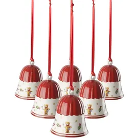 Villeroy & Boch Toy's Delight Decoration Glocke ø 5,4 cm 6er Set