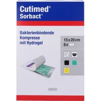 BSN Medical Cutimed Sorbact Gel Kompressen 15x20 cm