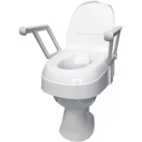 DRIVE Toilettensitzerhöhung TSE 120 Plus mit Armlehnen weiß