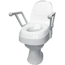 DRIVE Toilettensitzerhöhung TSE 120 Plus mit Armlehnen weiß