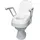 DRIVE Toilettensitzerhöhung TSE 120 Plus mit Armlehnen weiß
