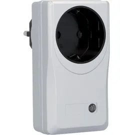 Unitec Funkfernschalter-Set 3 Steckdosen + 1 Fernbedienung, silber