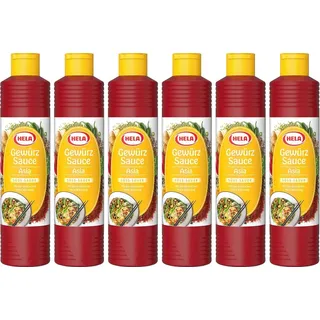 Hela Asia Gewürz Sauce süss sauer mit exotischer Würze 800ml 6er Pack