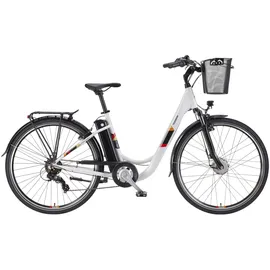 Telefunken Multitalent RC822 28 Zoll RH 48 cm weiß inkl. Fahrradkorb