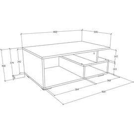 VCM Couchtisch Sulas