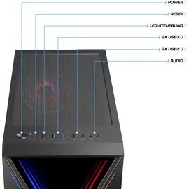 Kiebel Gaming-PC Panorama Intel Core i9 12900KF 3,5 GHz 32 GB RAM 2 TB SSD RTX 4060 Win 11