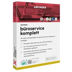 Lexware büroservice komplett 2025 Mehrplatz - Abonnement-Lizenz (1 Jahr)