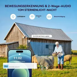 Avylet GALAYOU 4G LTE Überwachungskamera Aussen Weiß