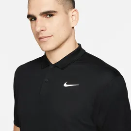 Nike NikeCourt Dri-FIT Tennis Poloshirt Herren black/white L