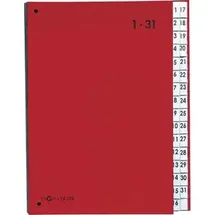 Pagna Pultordner DIN A4 32 Fächer rot 1 St.