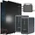 sunniva Balkonkraftwerk Full Black Bifazial 1840 W inkl. 4,48 kWh Speicher + 4 x 460 W N-Typ Glas-Glas Bifacial Module