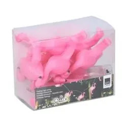 idee+spiel 08403 LED-Lichterkette Flamingo