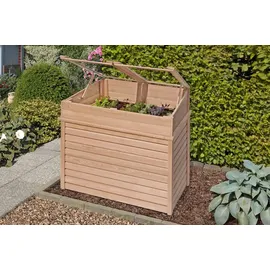 Delta Frühbeet Holz 119 x 80 x 21 cm Braun