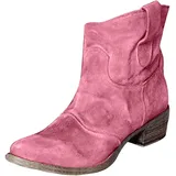 Udbeksid Stiefeletten Damen Winter Cowboy Boots Western Vintage Wasserdicht Retro Cowboystiefel Bequemer Klassisch Wildleder Elegante Elegant Leder Westernstiefel Kurzschaft Stiefel Herbst Schuhe - 44 EU