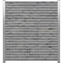 Endorphin Rhombuszaun 180 x 180 cm Kiefer grau