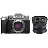 Fujifilm X-T5 Gehäuse silber + Sigma 10-18mm f2,8 Fuji X | 100,00€ Fujifilm Cashback 2.389,00€ Effektivpreis