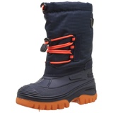 CMP Jungen Kids Ahto Wp Sneeuwlaarzen Schneestiefel, B Blue Orange Fluo, 25 EU