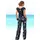 LASCANA Overall LASCANA, Damen, Gr. 48, N-Gr, bunt (bedruckt), Jersey, Obermaterial: 100% Viskose, bedruckt, figurumspielend lang, Rundhals, Overalls Overall, mit weitem Bein und Taschen, lockerer Jumpsuit, sommerlich, Topseller