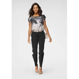 LAURA SCOTT Shirtbluse in modischem Materialmix - Gr. 46,