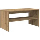 vidaXL Artisan-Eiche TV-Lowboard 80x40x40 cm Braun Holzwerkstoff