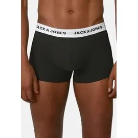 JACK & JONES Boxershorts unifarben schwarz XXL 10er Pack