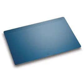 Läufer Schreibunterlage Matton Schreibtischunterlage Kunststoff blau