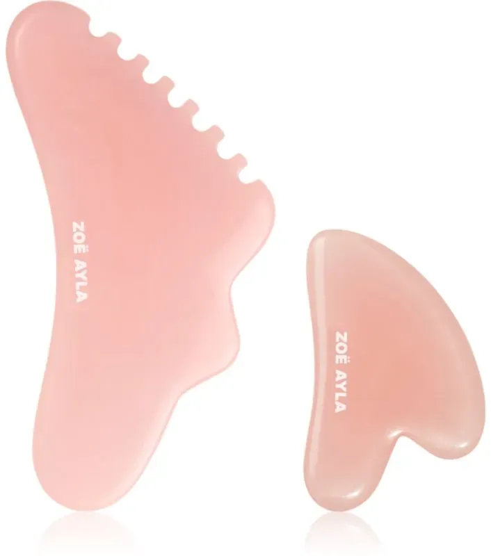 Zoë Ayla Face & Body Gua Sha Set Massage Hilfsmittel Für Gesicht und Körper