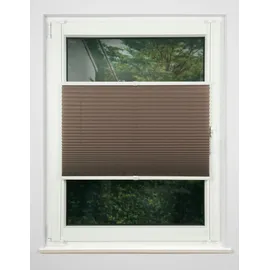 MYDECO Plissee FREE 100 x 130 cm Taupe