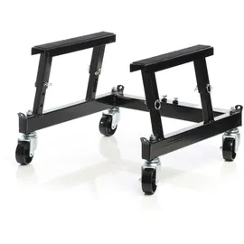 Wiltec Hebebühne Aluminium schwarz 680 kg