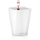 LECHUZA Mini Deltini Komplettset 10 x 10 x 13 cm weiß hochglanz