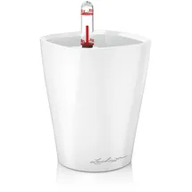 LECHUZA Mini Deltini Komplettset 10 x 10 x 13 cm weiß hochglanz