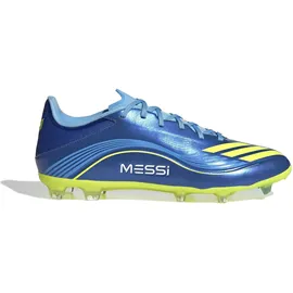 adidas F50 Messi League FG/MG Herren Team Royal Blue/Solar Yellow/Semi Blue Burst 44 2/3