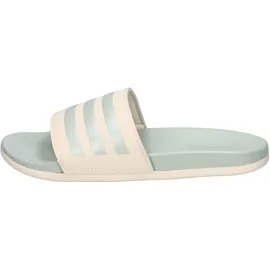 adidas Comfort Adilette Wonder White / Linen Green Metallic / Linen Green Metallic 39