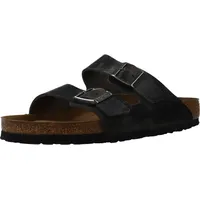 BIRKENSTOCK Sandalen Arizona NU Oiled SFB, Schwarz:43 - Schwarz - 43