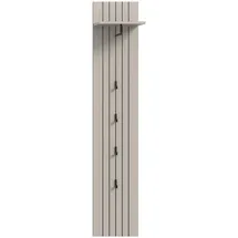 Möbel Boss Garderobenpaneel Station 31 x 160 x 27 cm Creme
