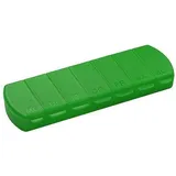 LBM-Shopping Pillendose 'Seven Days' mit 7 Fächern in grün