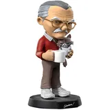 Iron Studios Stan Lee Mini Co. PVC Stan Lee with Grumpy Cat 14 cm