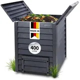 GARANTIA Komposter THERMO-WOOD Komposter 400 Liter anthrazit-braun