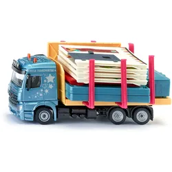 Siku Prefab house transporter, Schwertransporter-Modell, Vormontiert, 1:50, Beid