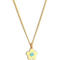 Elli Kinder Blume Kristalle 925 Silber 36 Damen 