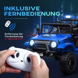 aiyaplay Elektroauto blau